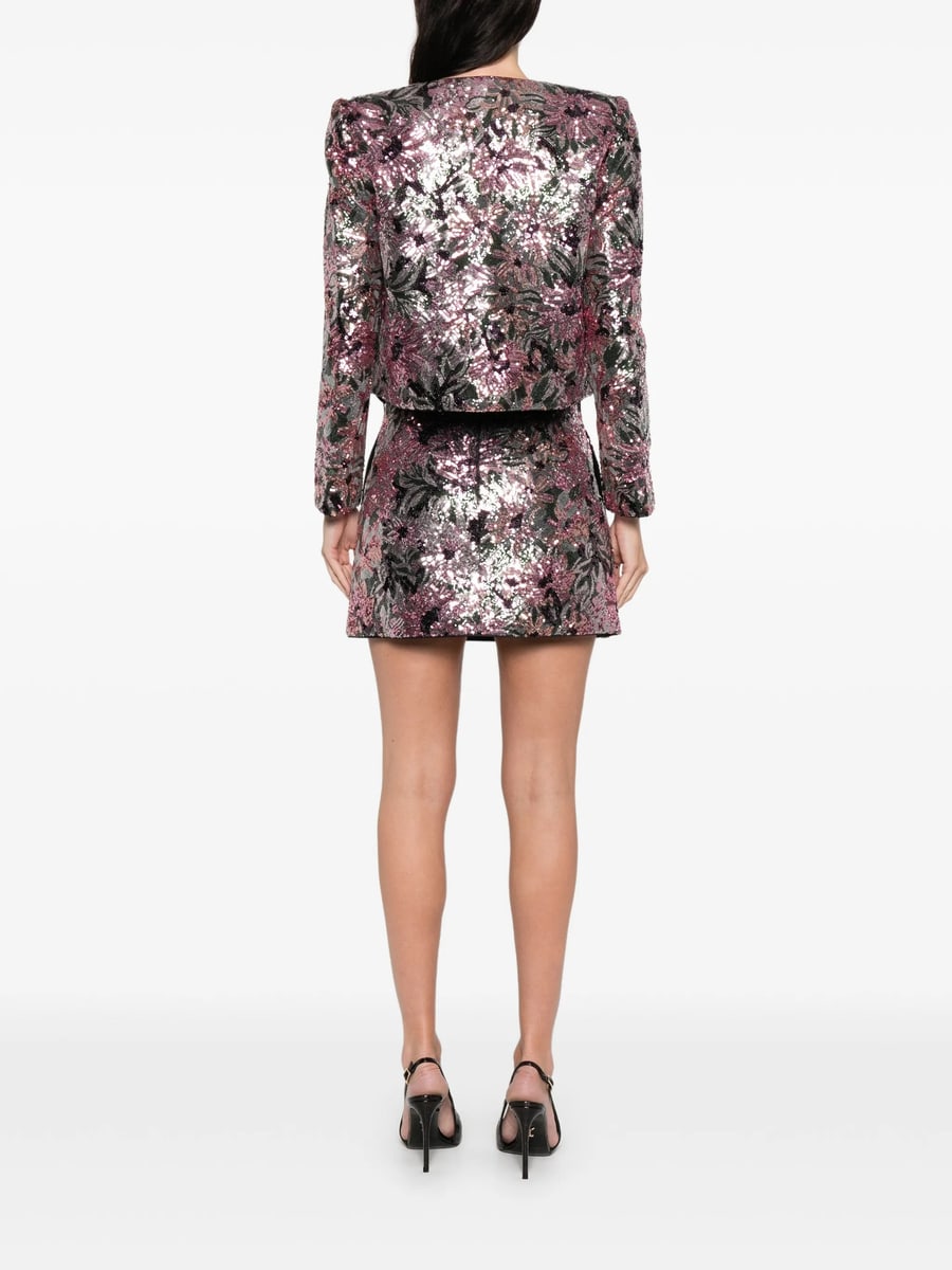 self-portrait Self-portrait Sequined Jacket, view 5