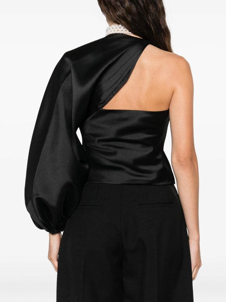 self-portrait Self-portrait One-shoulder Top, view 2
