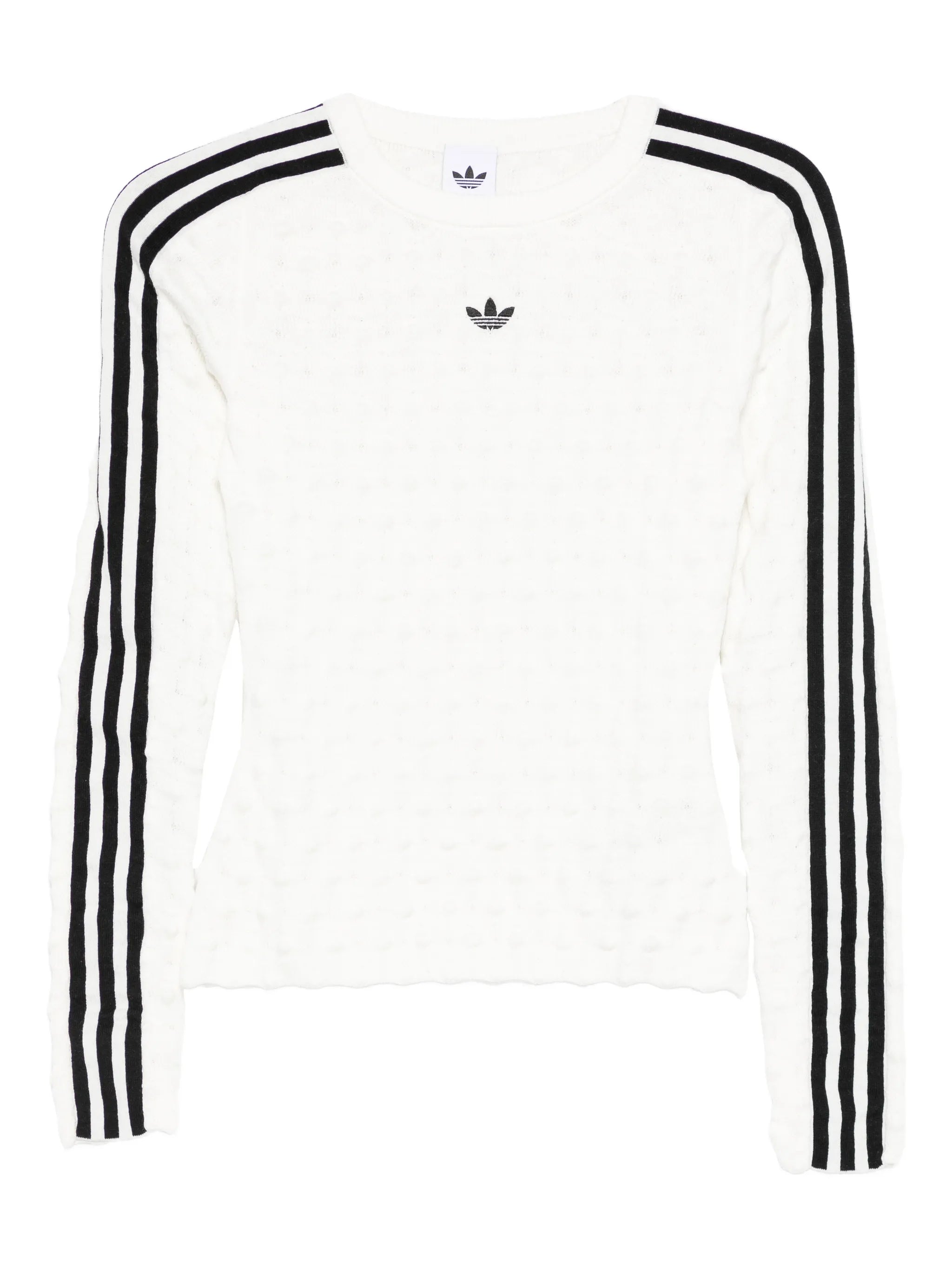 adidas Adidas Three-stripe Logo-detail Sweater