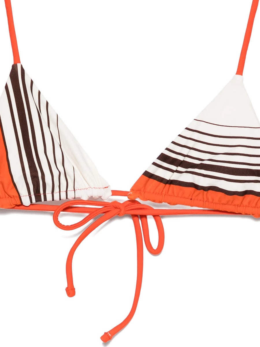 Sir. Sir. Destino Striped-pattern Triangle Bikini Top, view 2