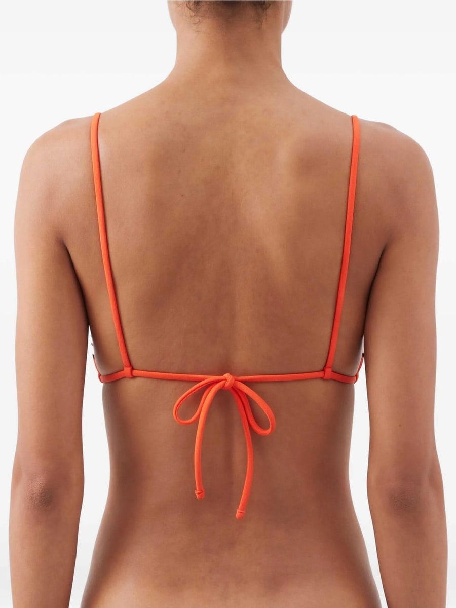 Sir. Sir. Destino Striped-pattern Triangle Bikini Top, view 5