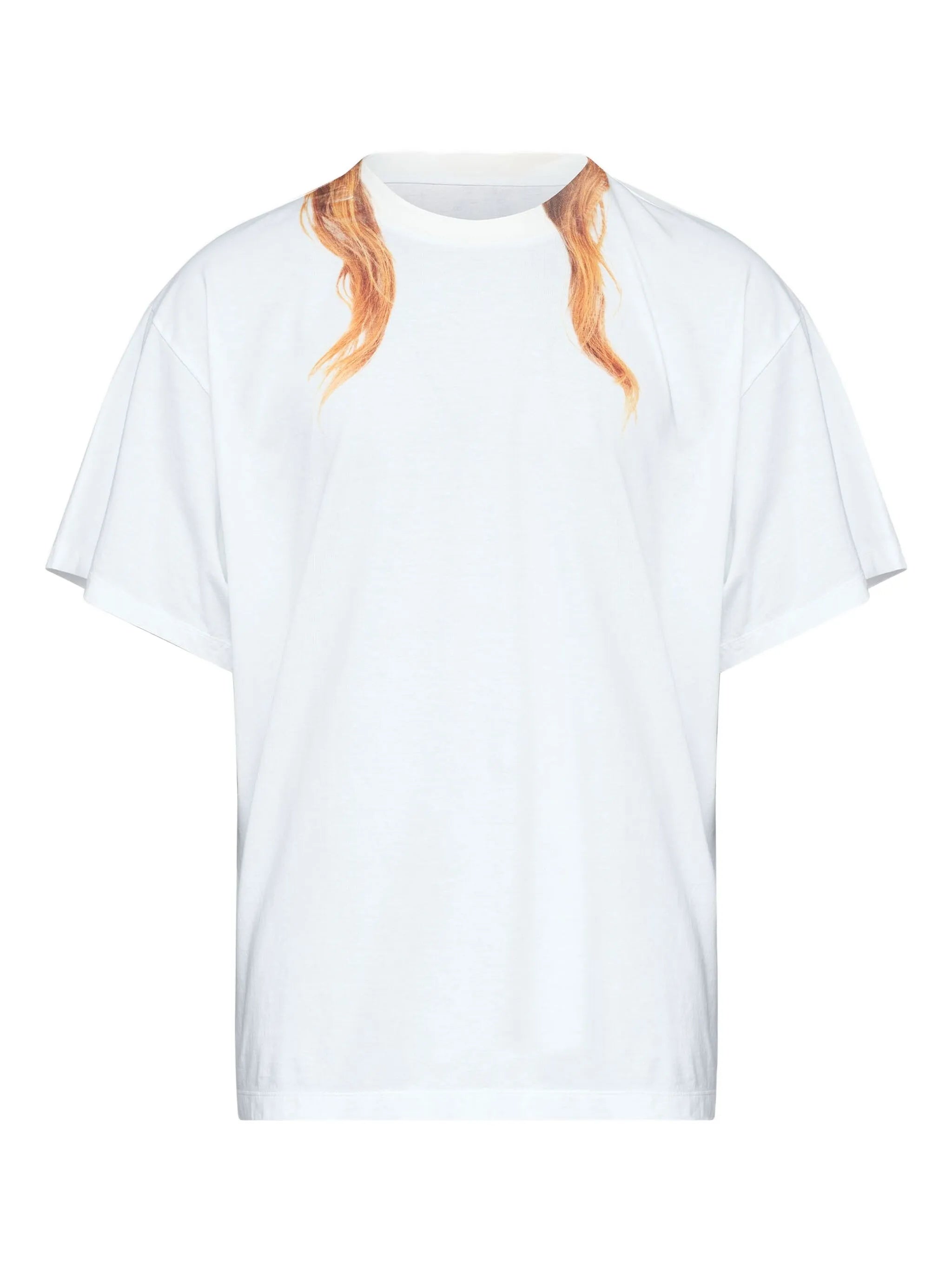 MM6 Maison Margiela Mm6 Maison Margiela Round-neck Printed-detail T-shirt