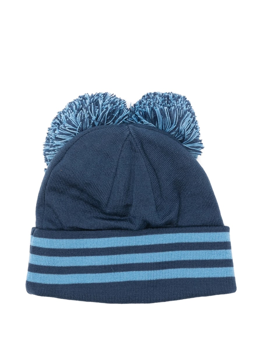 Adidas By Avavav Adidas By Avavav X Avavav Pom Pom-detail Ribbed Beanie Hat, view 2