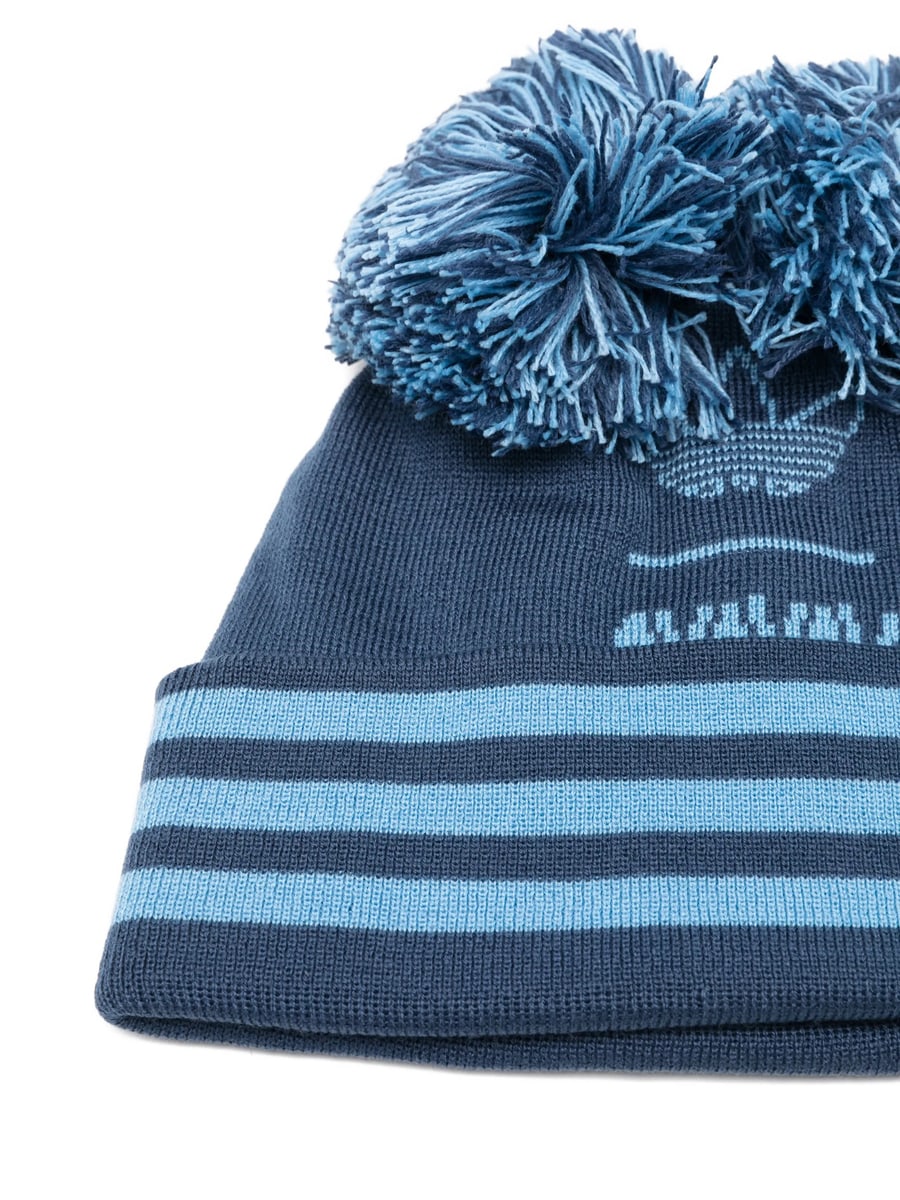 Adidas By Avavav Adidas By Avavav X Avavav Pom Pom-detail Ribbed Beanie Hat, view 3