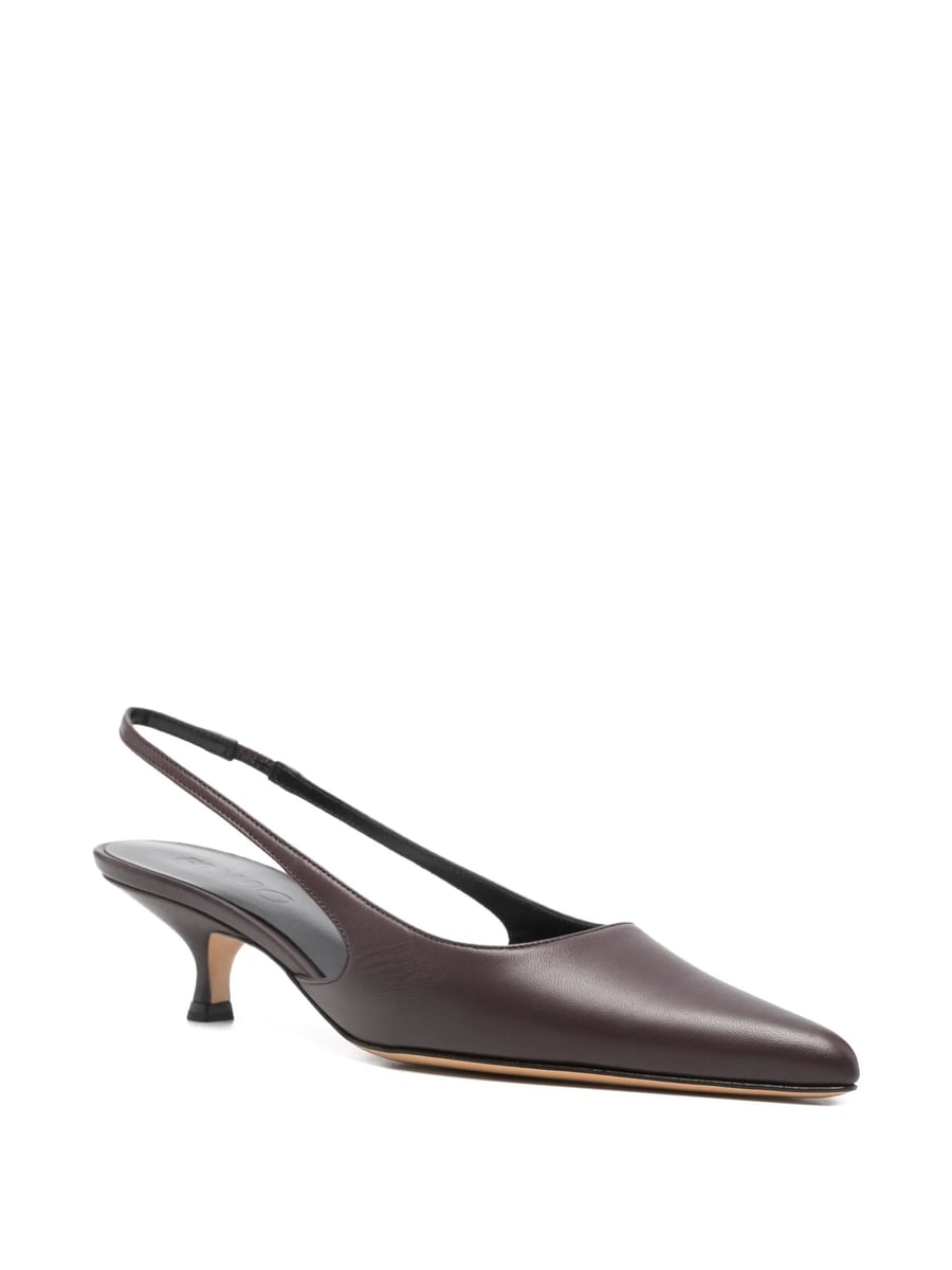 Eraldo Eraldo 40mm Slingback Point-toe Heeled Pumps, view 3