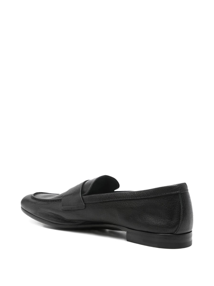 Prada Prada Logo-print Leather Loafers, view 2