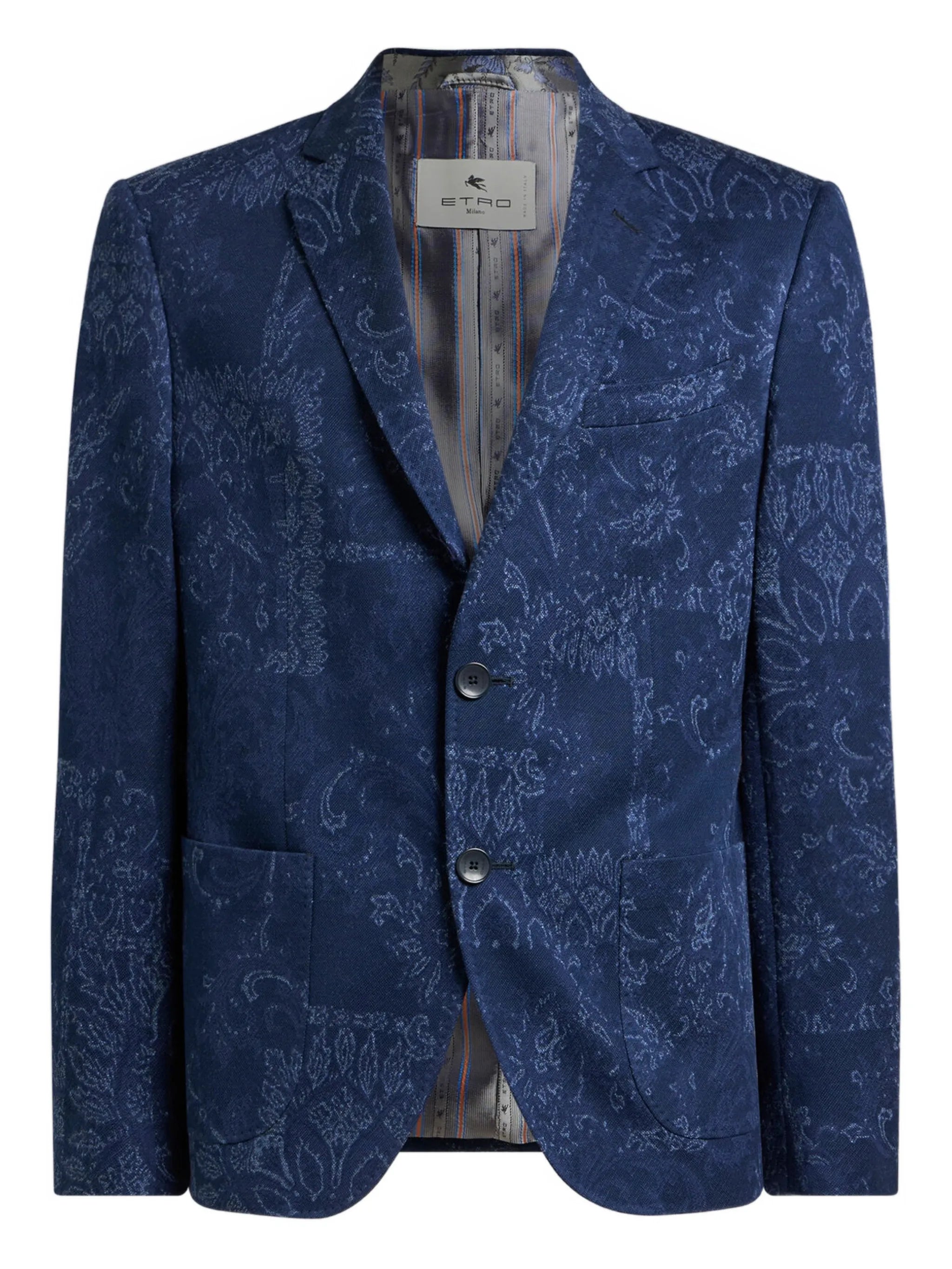 Etro Etro Floral Jacquard Single-breasted Jacket