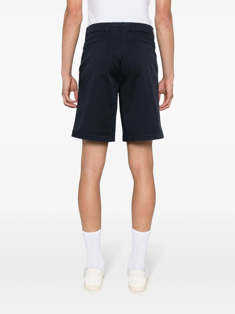 Brunello Cucinelli Brunello Cucinelli Garment-dyed Bermuda Shorts In American Pima Cotton Comfort Gabardine, view 4