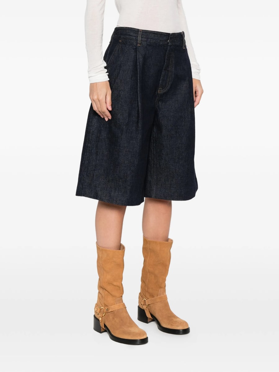 Frame Frame Pleated Shorts, view 4