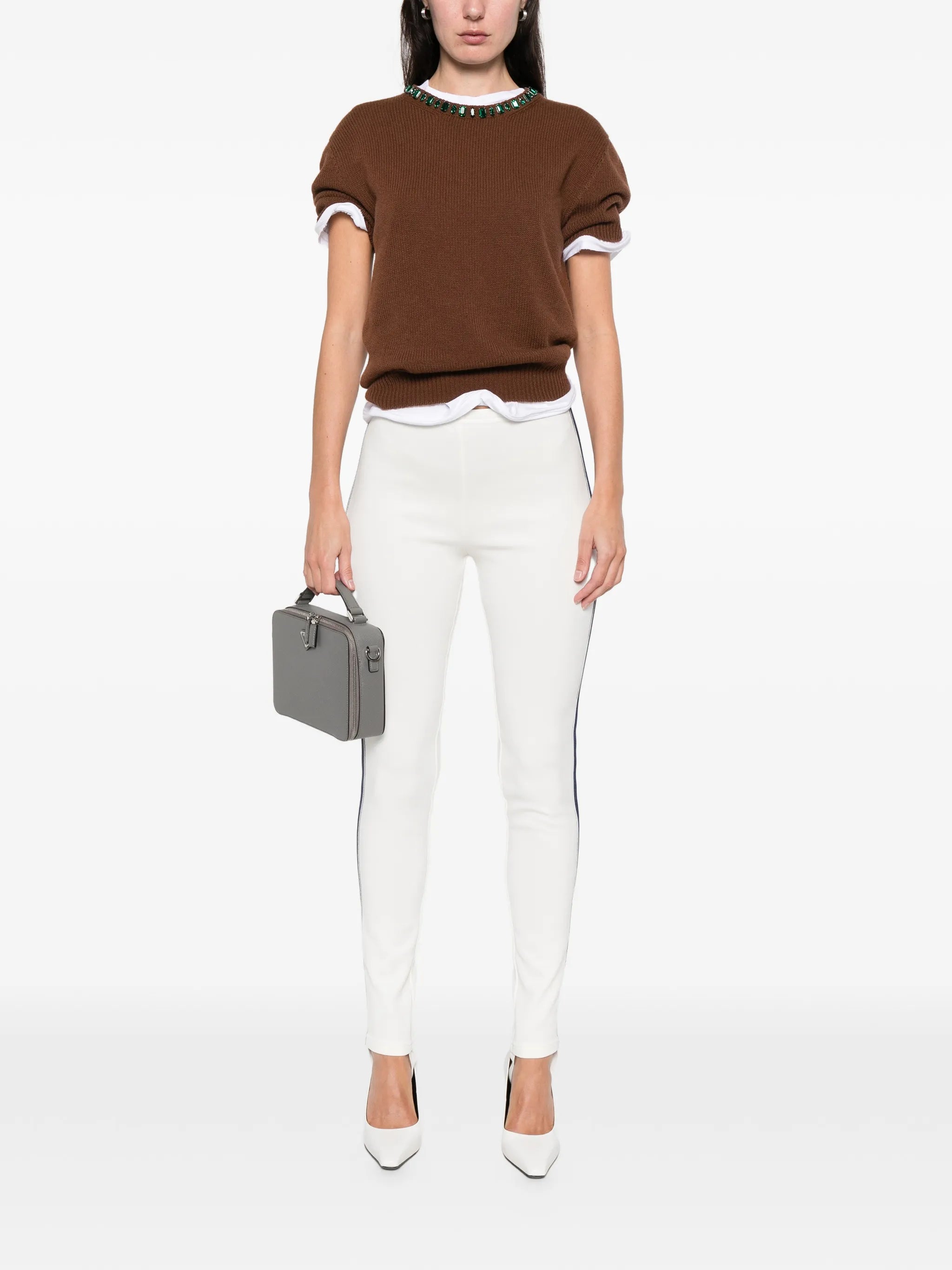 Prada Prada Fleece Leggings, view 2