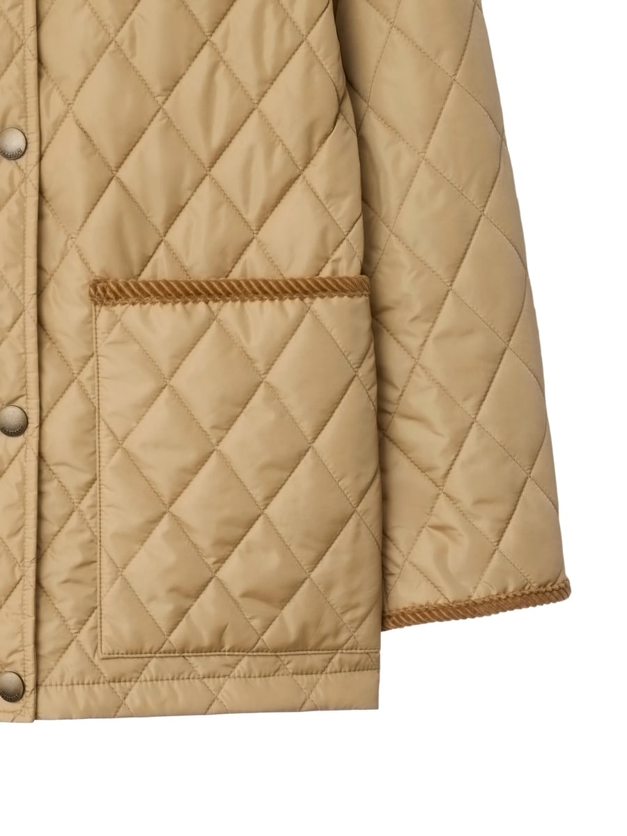 Burberry Burberry Quilted Nylon Barn Jacket, view 2