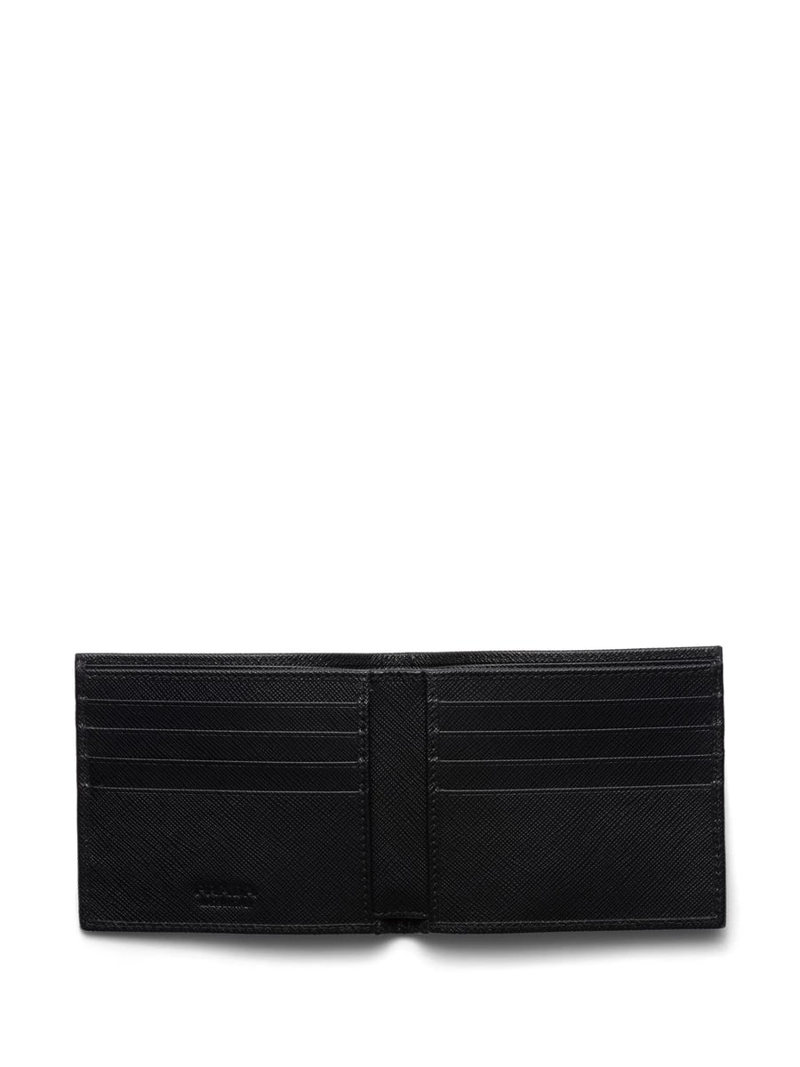 Prada Prada Logo Plaque Wallet, view 2