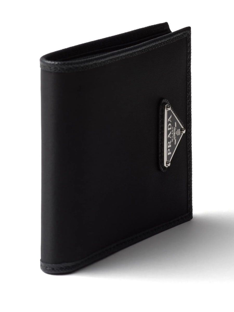 Prada Prada Logo Plaque Wallet, view 4