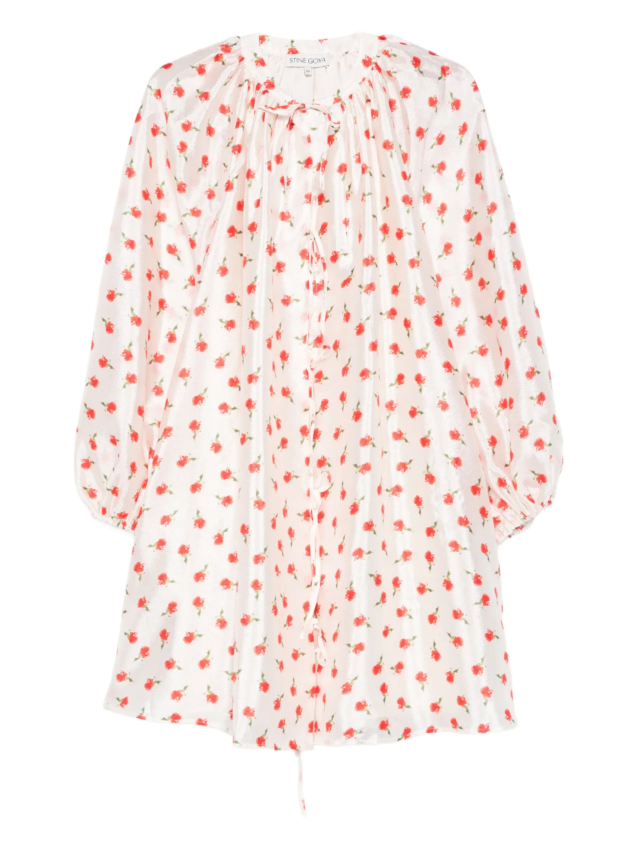 Stine Goya Stine Goya Tie Floral Mini Dress