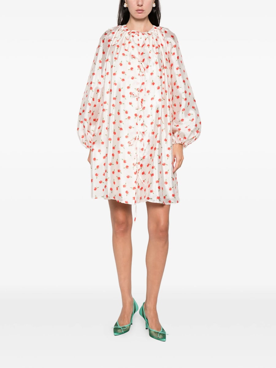 Stine Goya Stine Goya Tie Floral Mini Dress, view 4