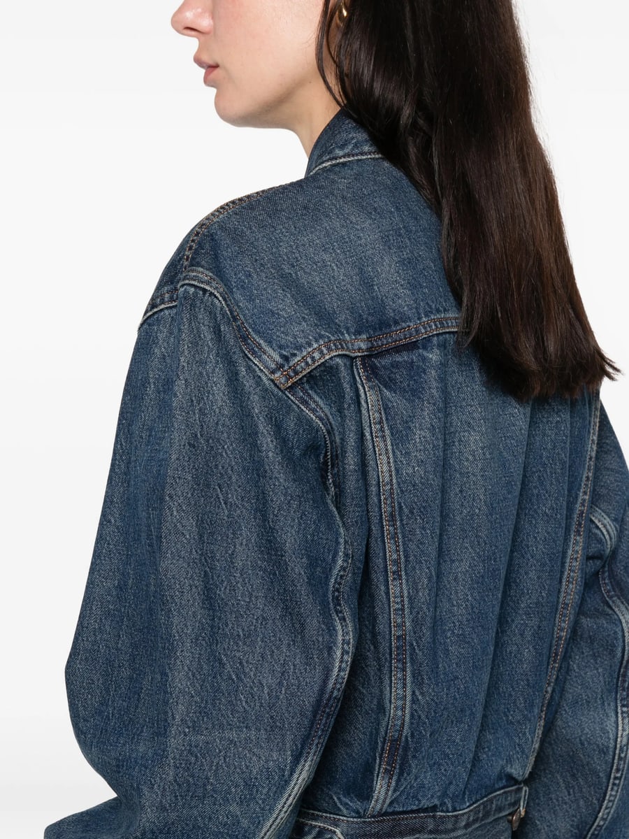 Frame Frame Pocket Denim Jacket, view 3
