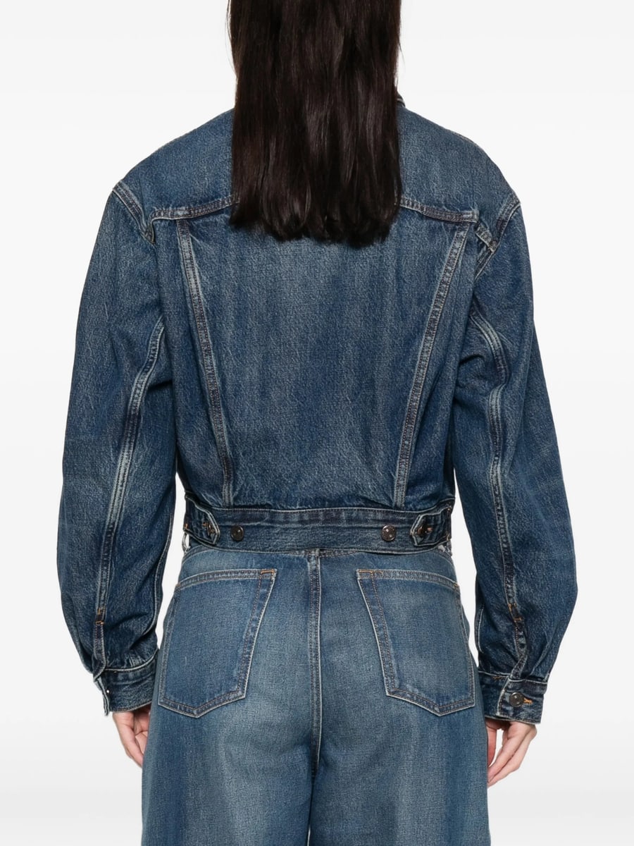 Frame Frame Pocket Denim Jacket, view 4