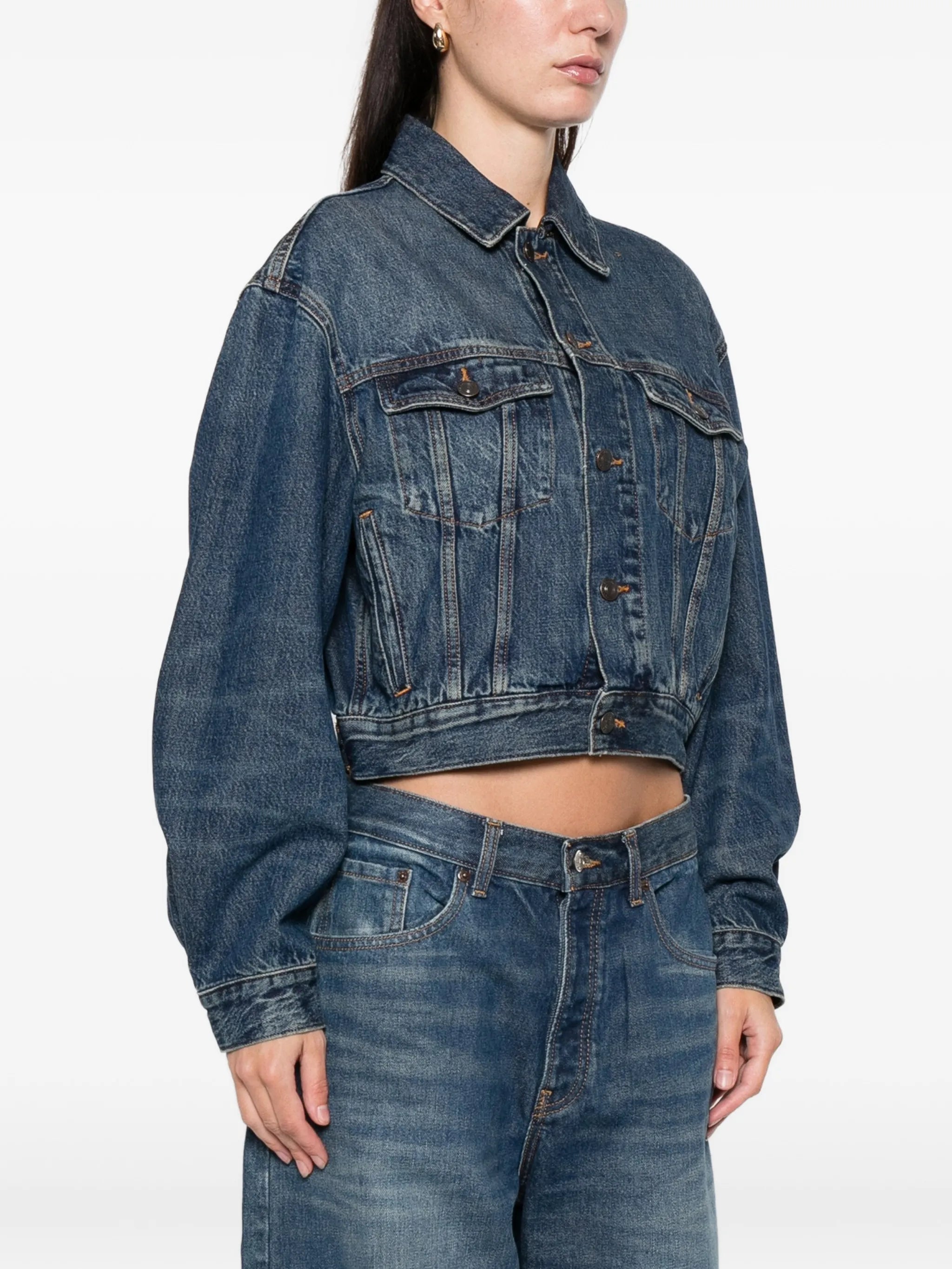 Frame Frame Pocket Denim Jacket, view 2