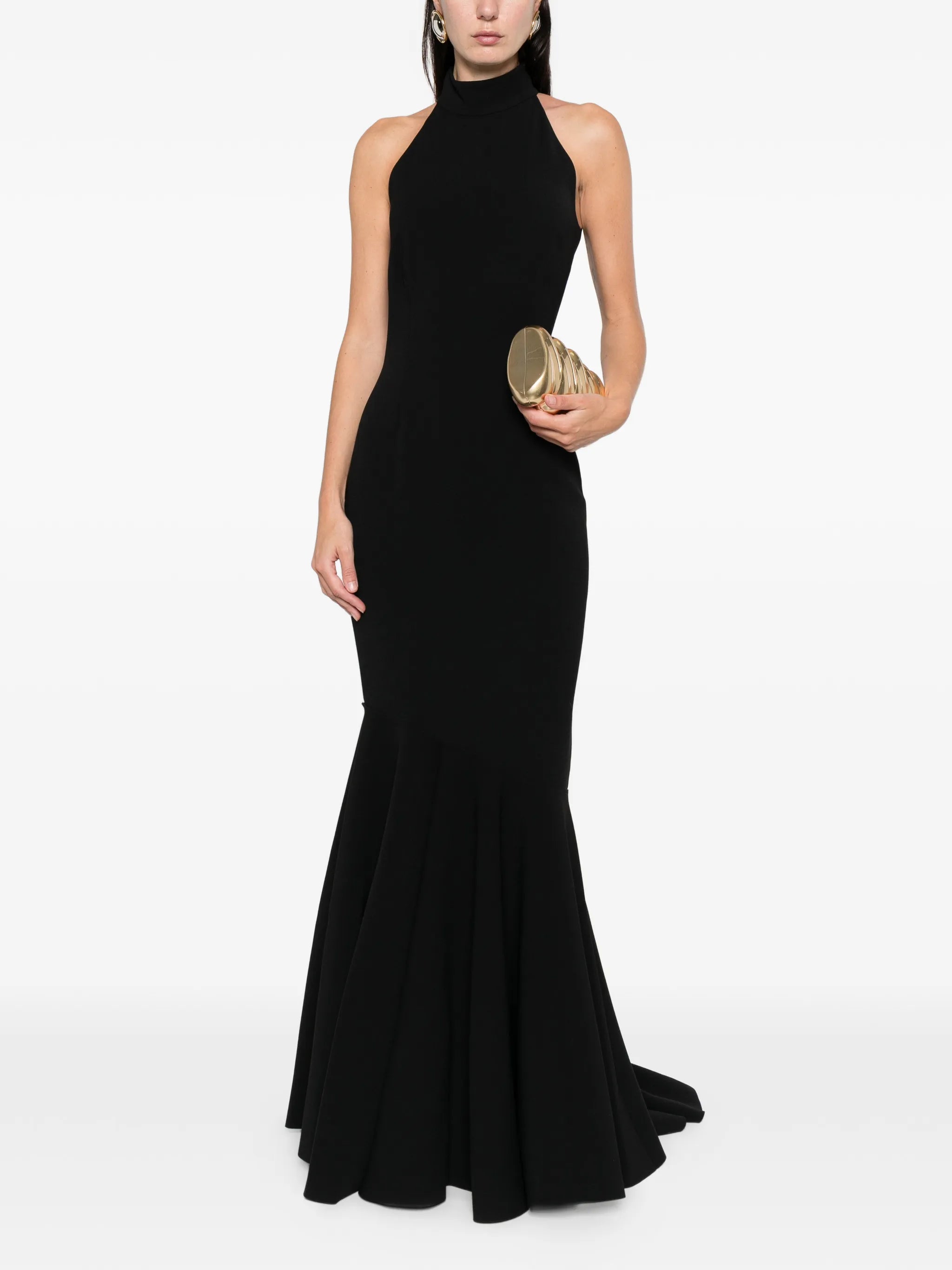 Solace London Solace London Halterneck Maxi Dress, view 2