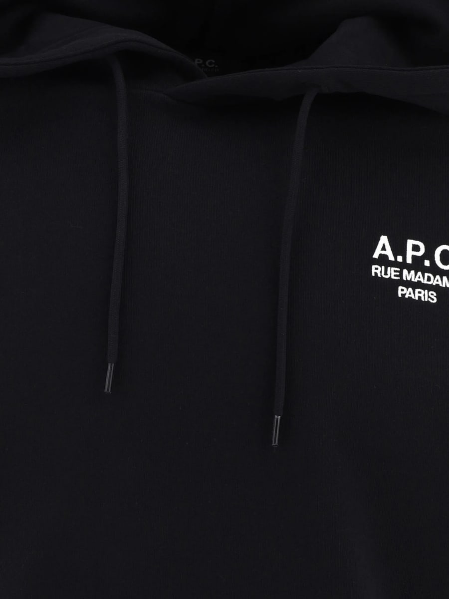 A.P.C. A.p.c. Logo-print Drawstring Hoodie, view 2