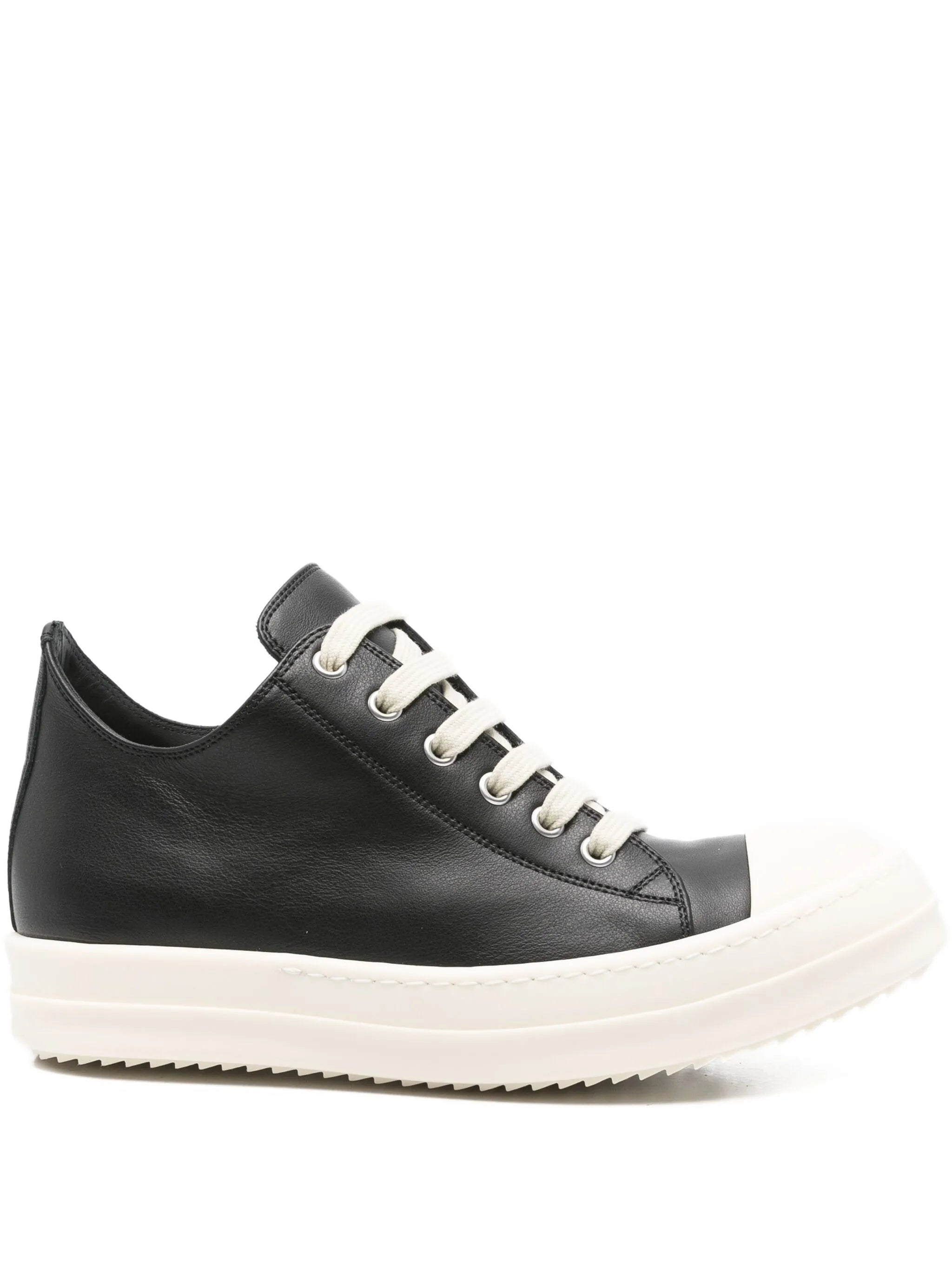 Rick Owens Rick Owens Leather Lace-up Sneakers