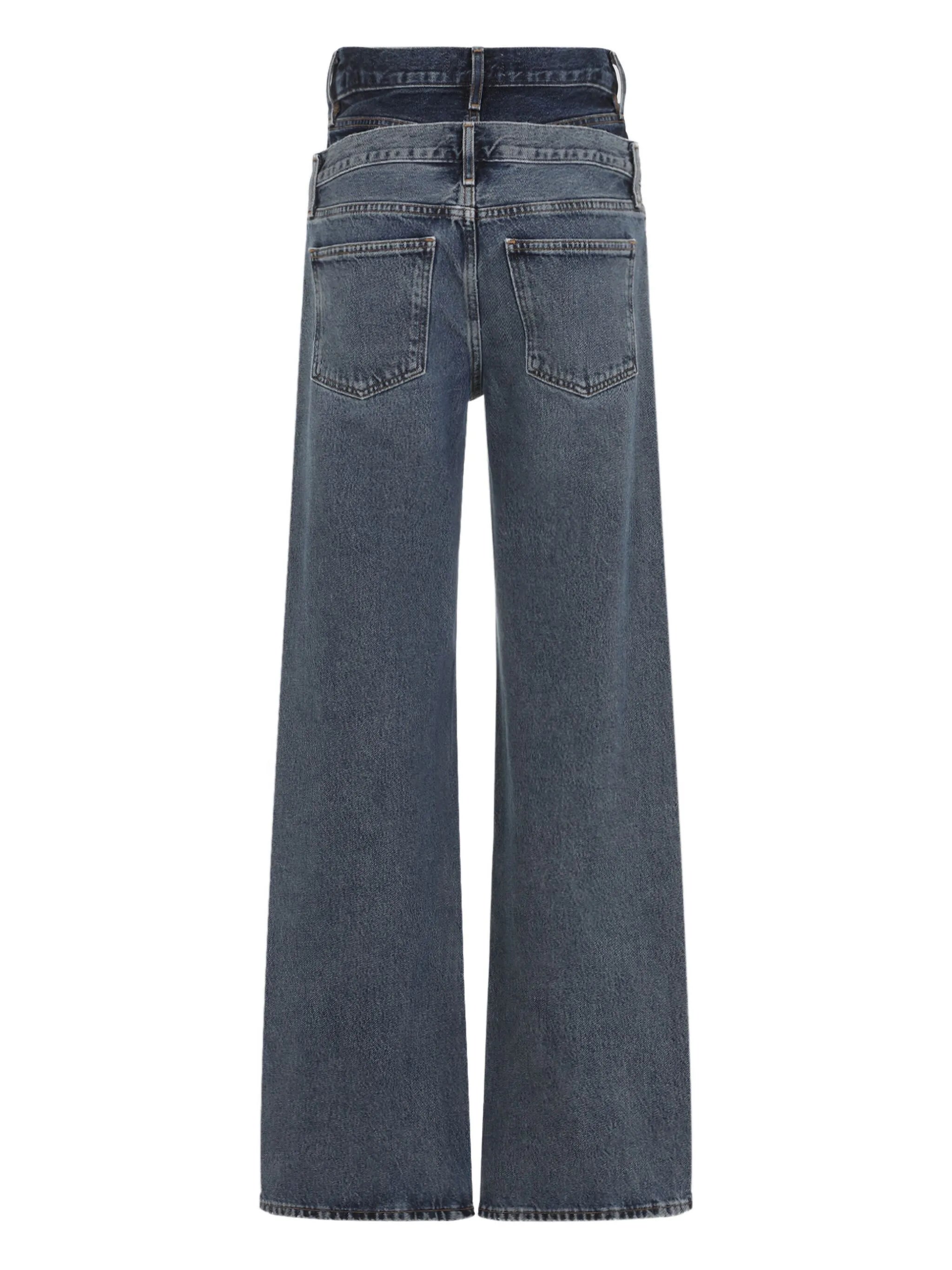 Agolde Agolde Elson Double-waistband Jeans, view 2