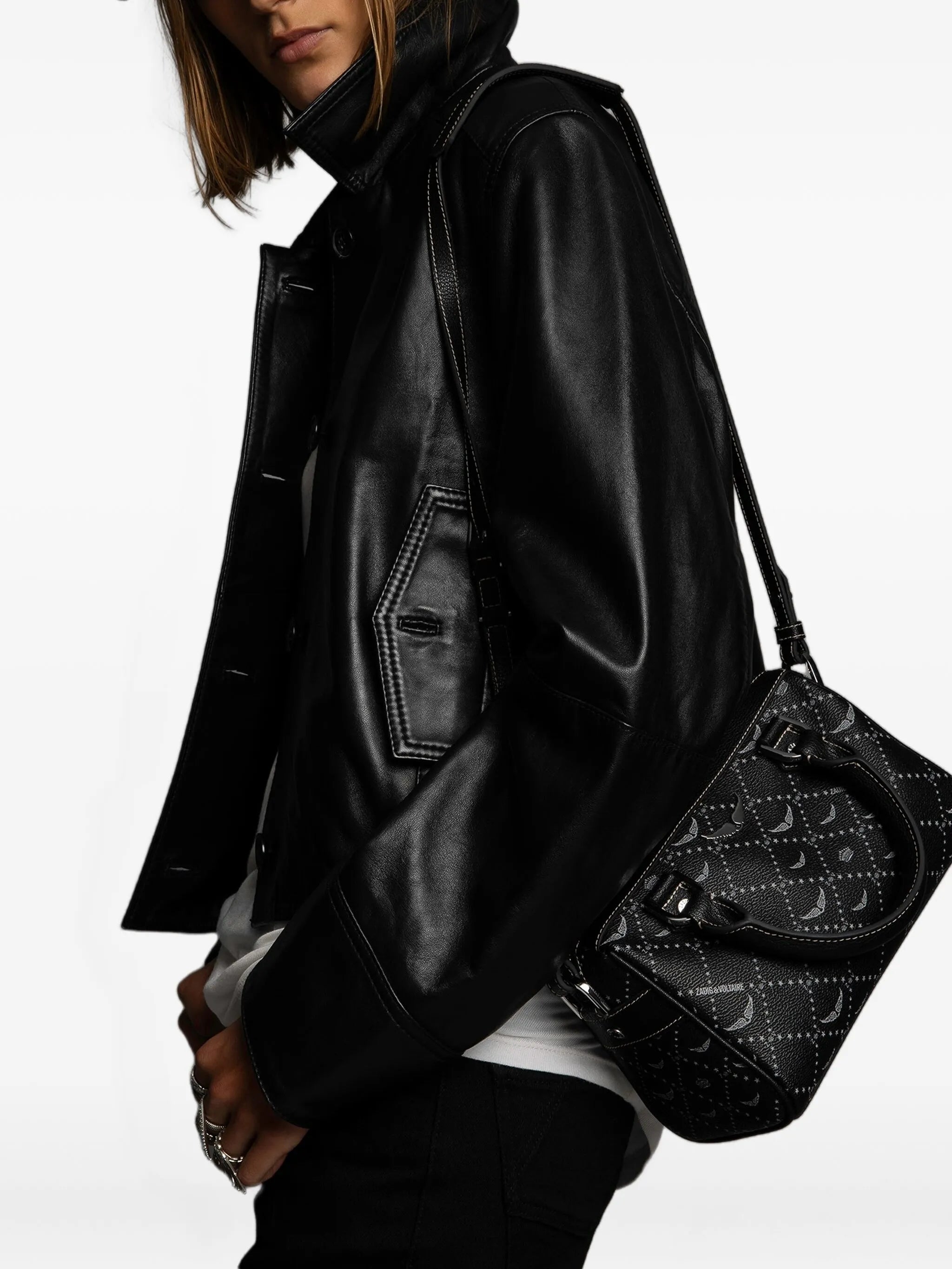 Zadig & Voltaire Zadig & Voltaire Sunny Small Vibe Monogram Bag