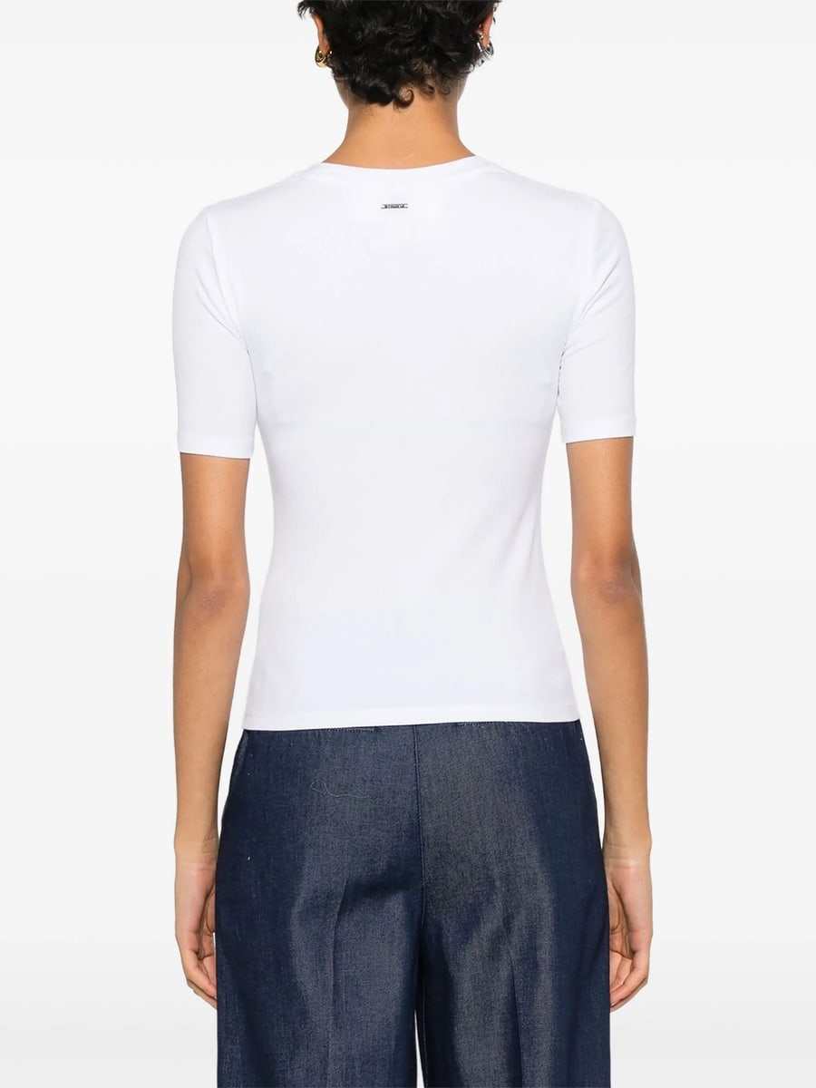 Calvin Klein Calvin Klein Ribbed T-shirt, view 4