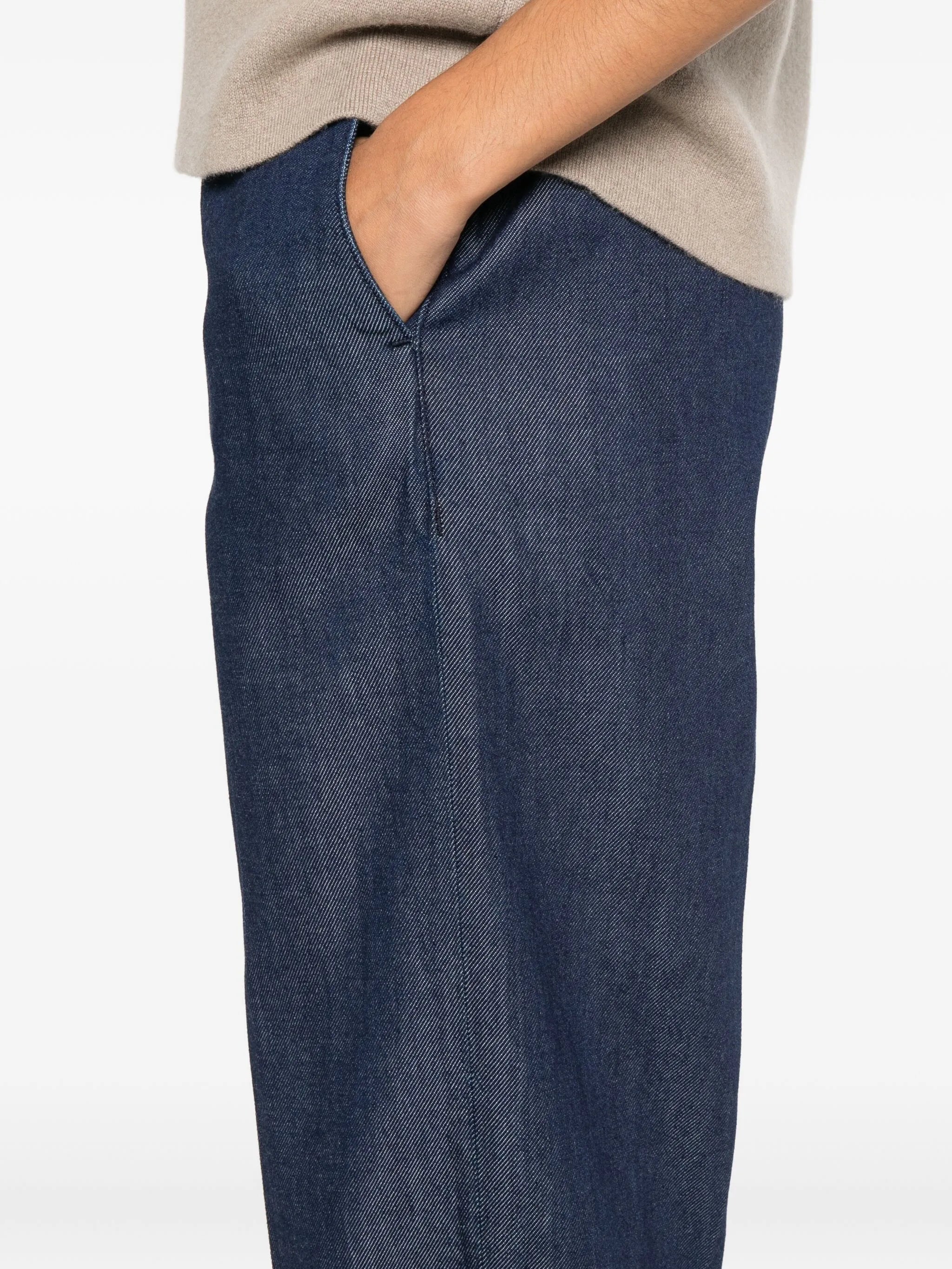 Calvin Klein Calvin Klein Pressed-crease Jeans, view 2