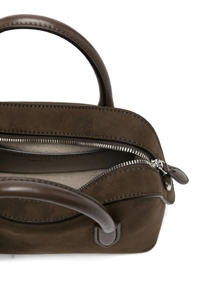Stella McCartney Stella Mccartney Ryder Suede-effect Crossbody Bag, view 3