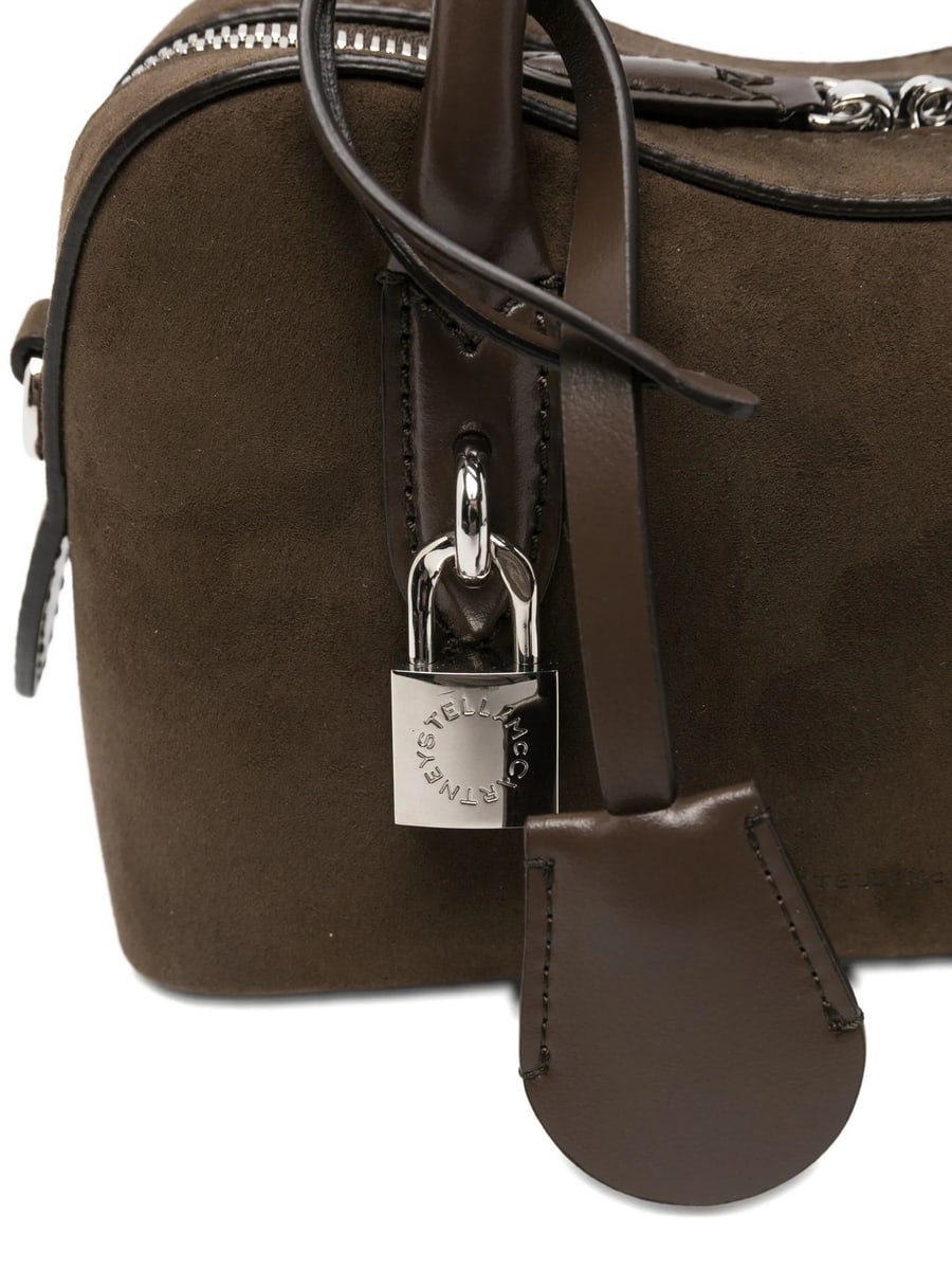 Stella McCartney Stella Mccartney Ryder Suede-effect Crossbody Bag, view 5