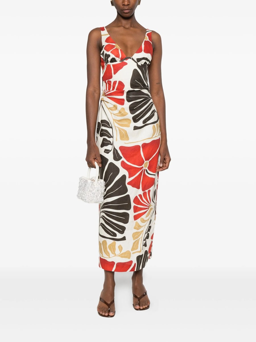 Sir. Sir. Julietta Floral-print Maxi Dress, view 3