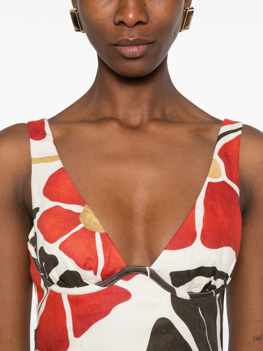 Sir. Sir. Julietta Floral-print Maxi Dress, view 5
