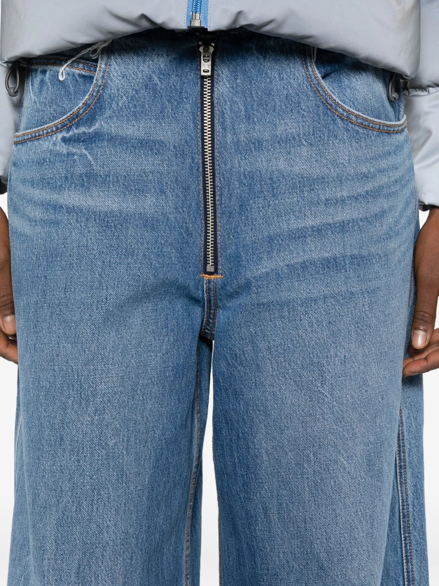 Alexander Wang Alexander Wang Surge Wide-leg Jeans, view 5
