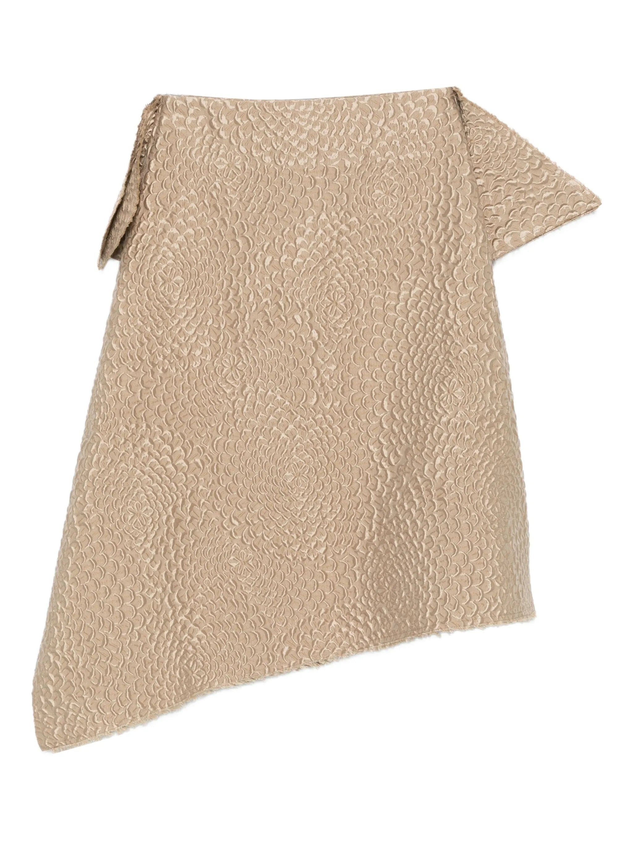 Niccolò Pasqualetti Niccolò Pasqualetti Collage Asymmetric Midi Skirt