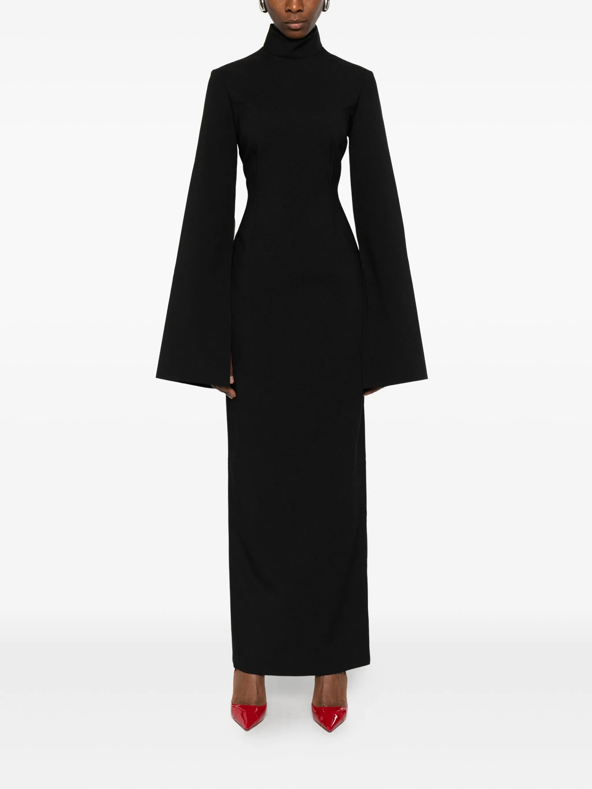 Solace London Solace London Josefine Long-sleeve Maxi Dress, view 2