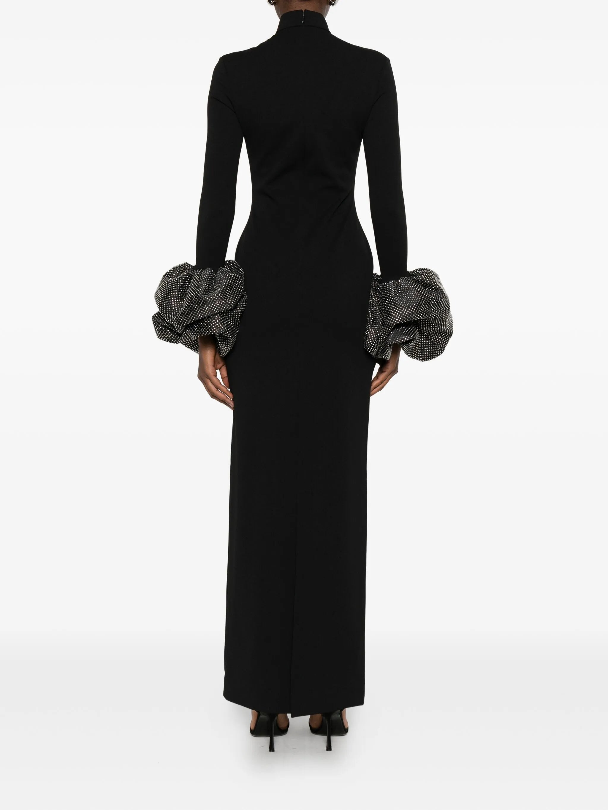 Solace London Solace London Viviana High-neck Maxi Dress, view 2