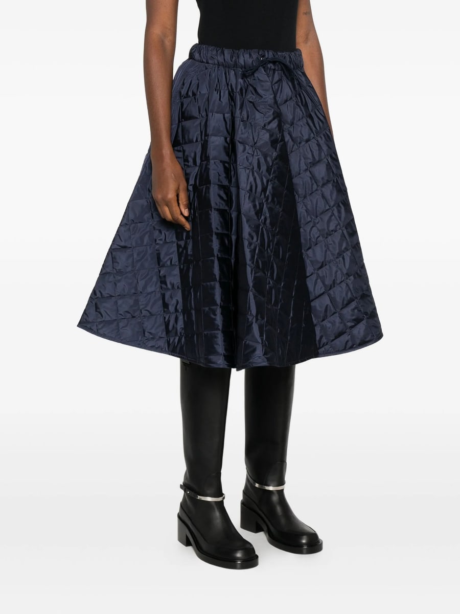 Prada Prada Quilted Midi Skirt, view 2