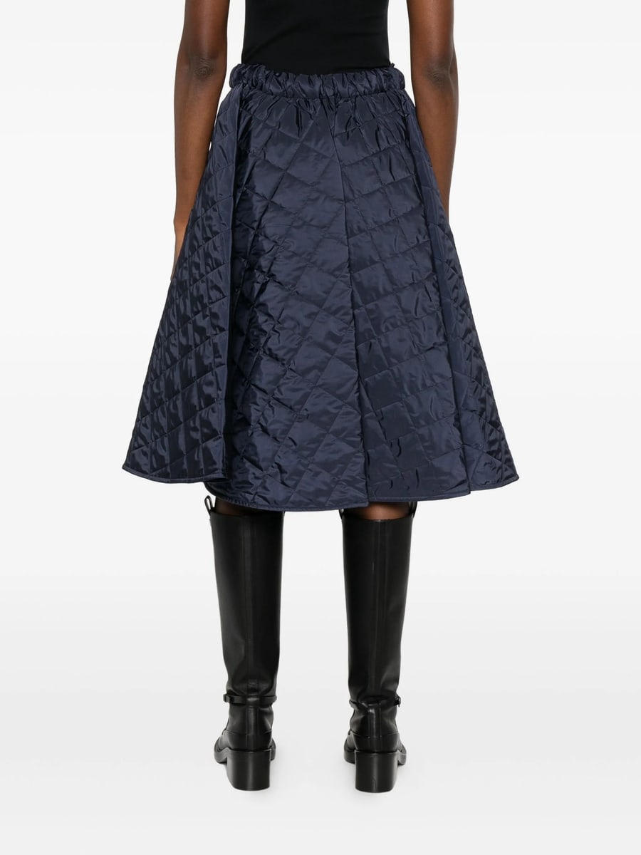 Prada Prada Quilted Midi Skirt, view 3
