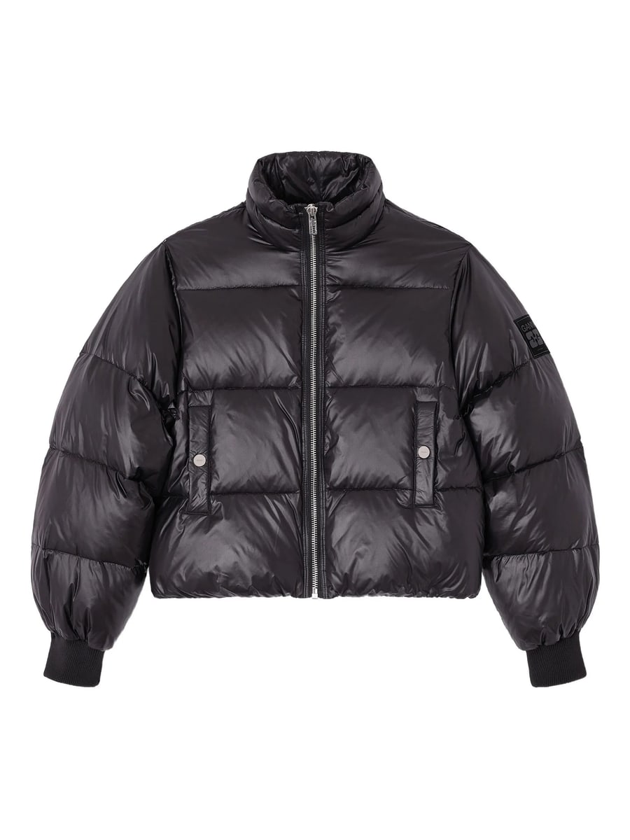 Ganni Ganni Zipped Puffer Jacket