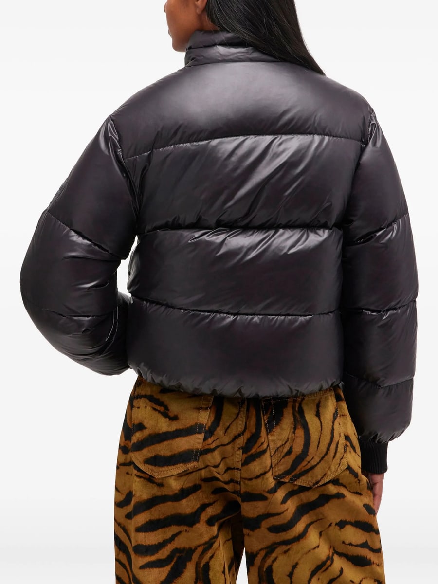 Ganni Ganni Zipped Puffer Jacket, view 2