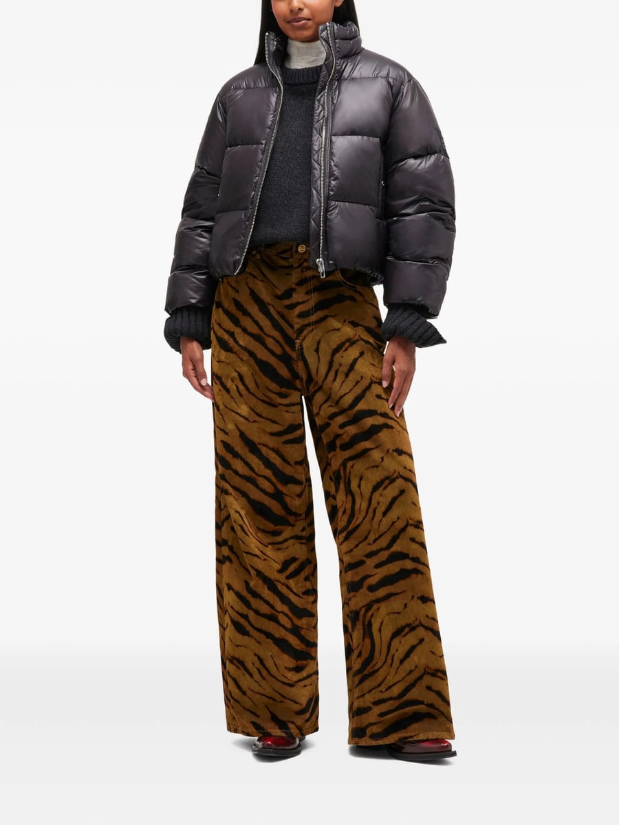 Ganni Ganni Zipped Puffer Jacket, view 4