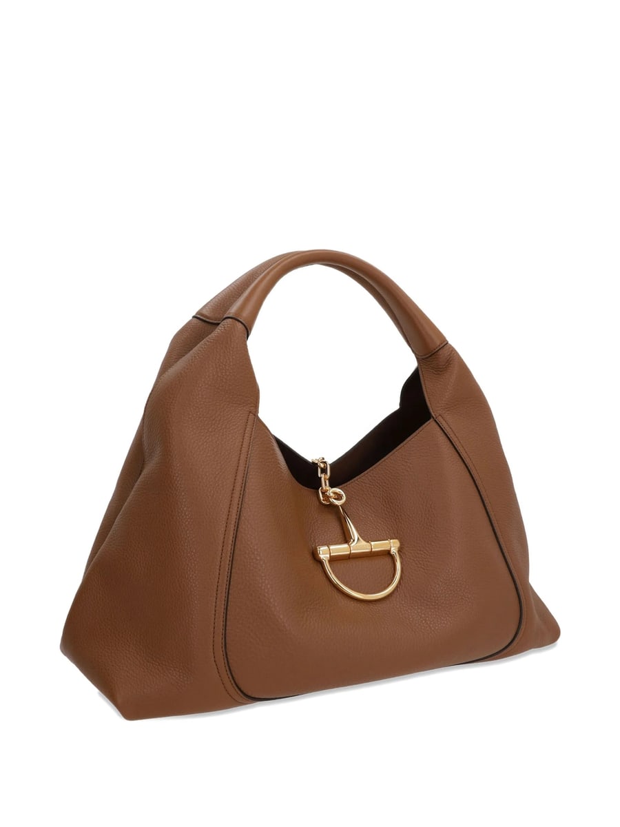 Gucci Gucci Maxi Softbit Grained Leather Shoulder Bag, view 3