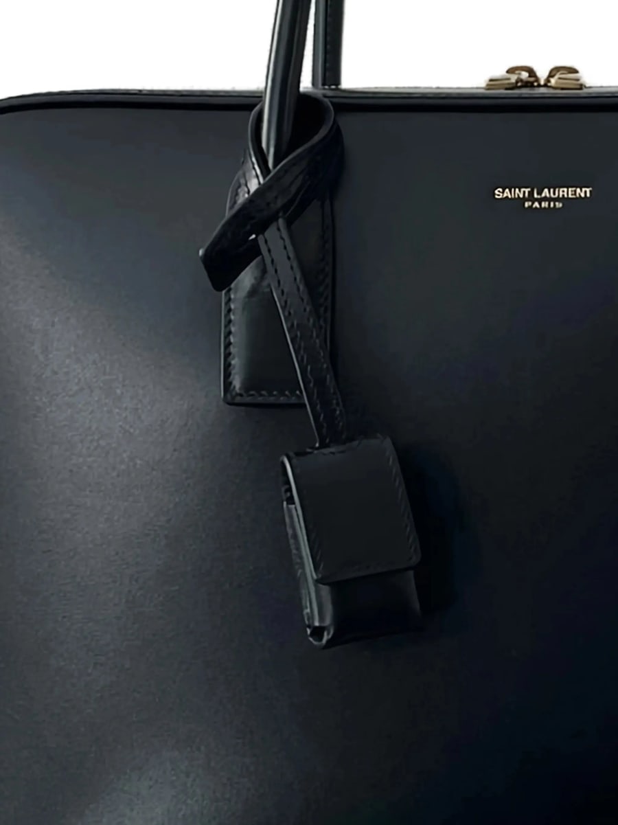 Saint Laurent Saint Laurent Sac De Jour Bauletto Top Handle Shoulder Bag, view 2