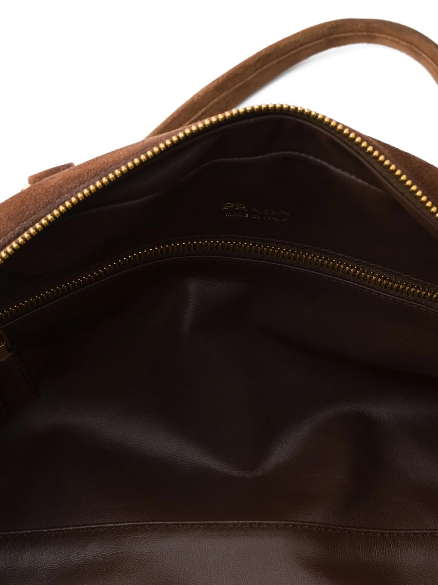 Prada Prada Medium Bowling Tote Bag, view 2
