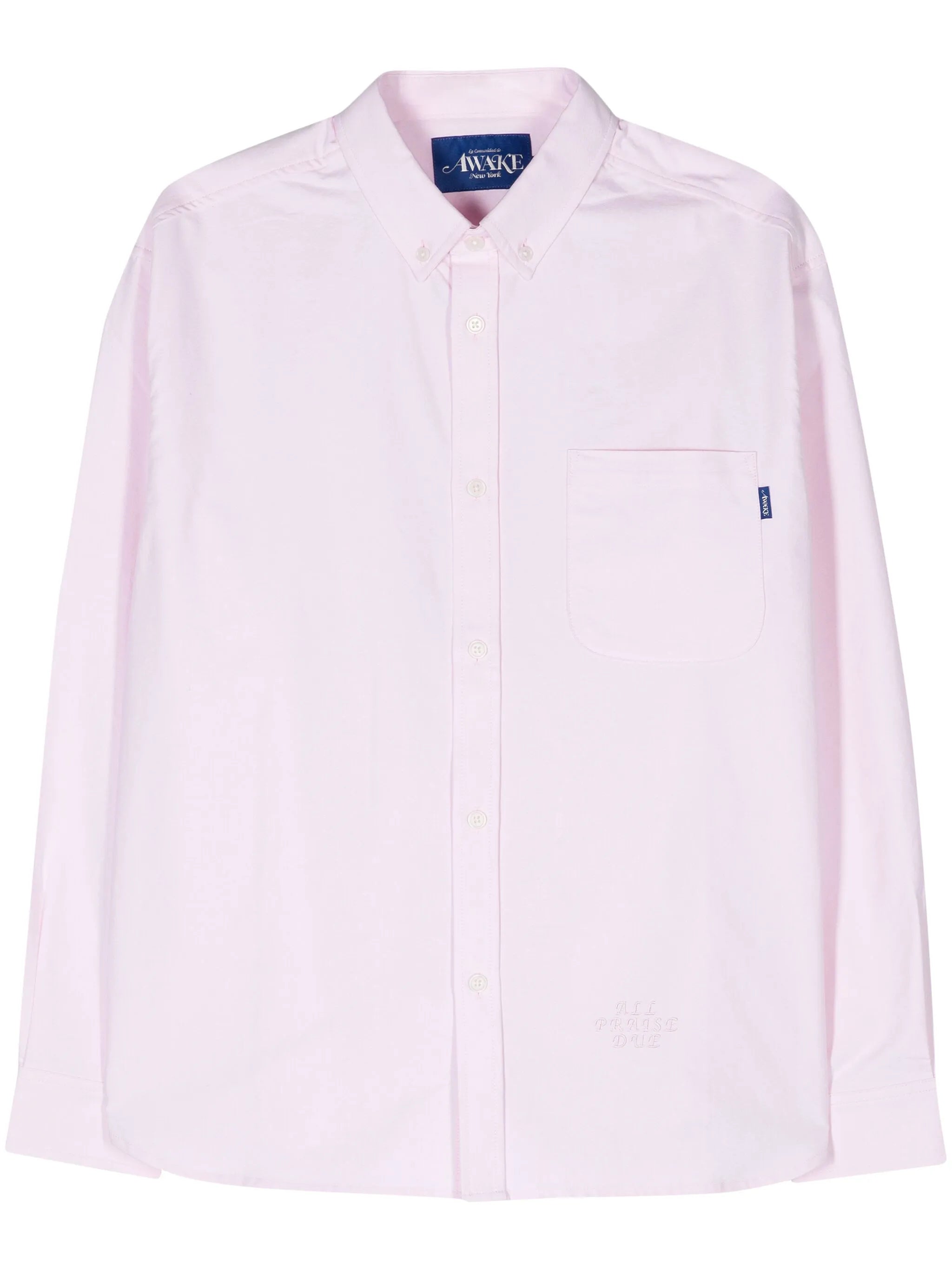 Awake Awake Logo-embroidered Piqué Shirt