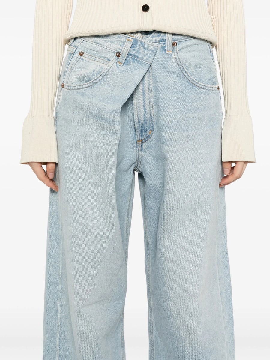 Agolde Agolde Vana Wide-leg Jeans, view 4