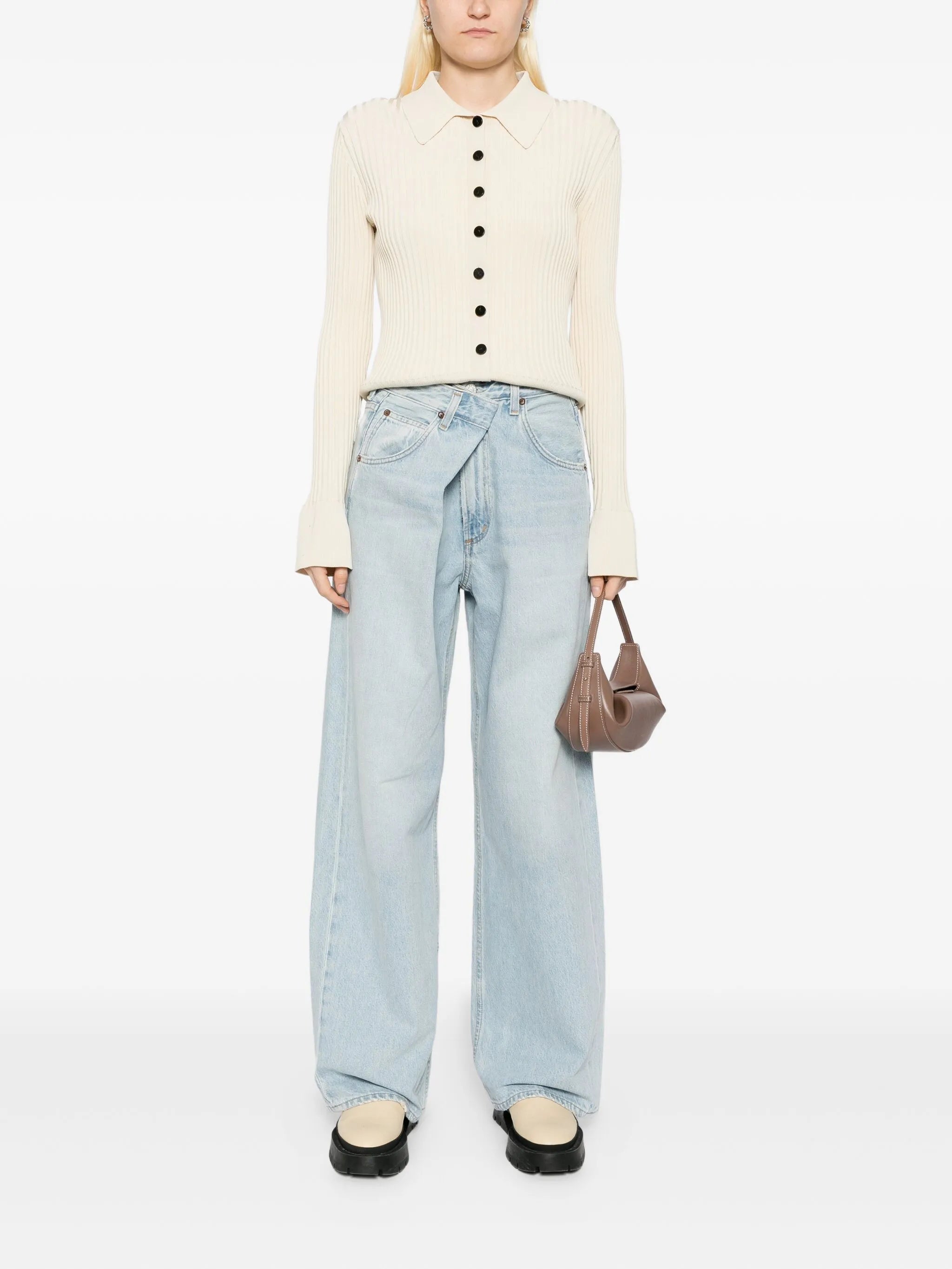Agolde Agolde Vana Wide-leg Jeans, view 2
