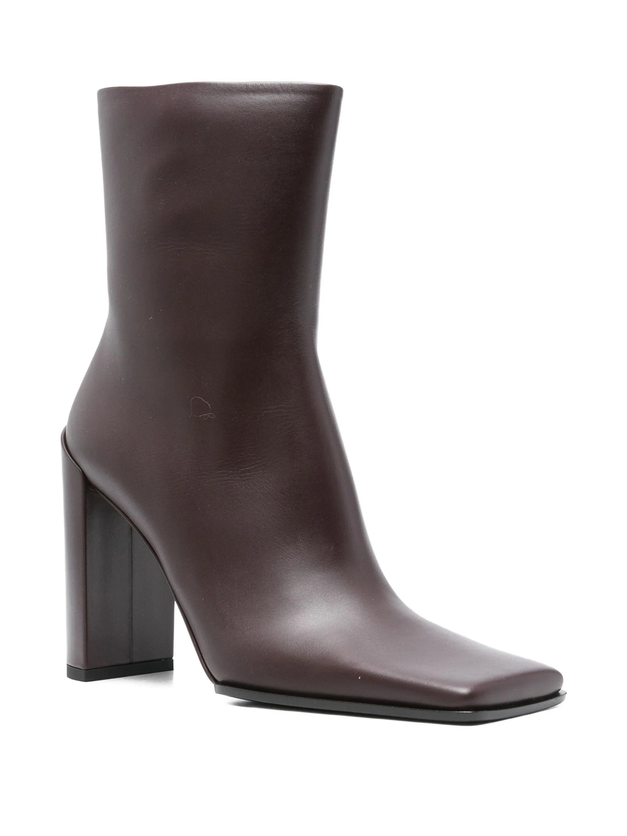 Alaïa Alaïa 90mm Square-toe Ankle Boots, view 2