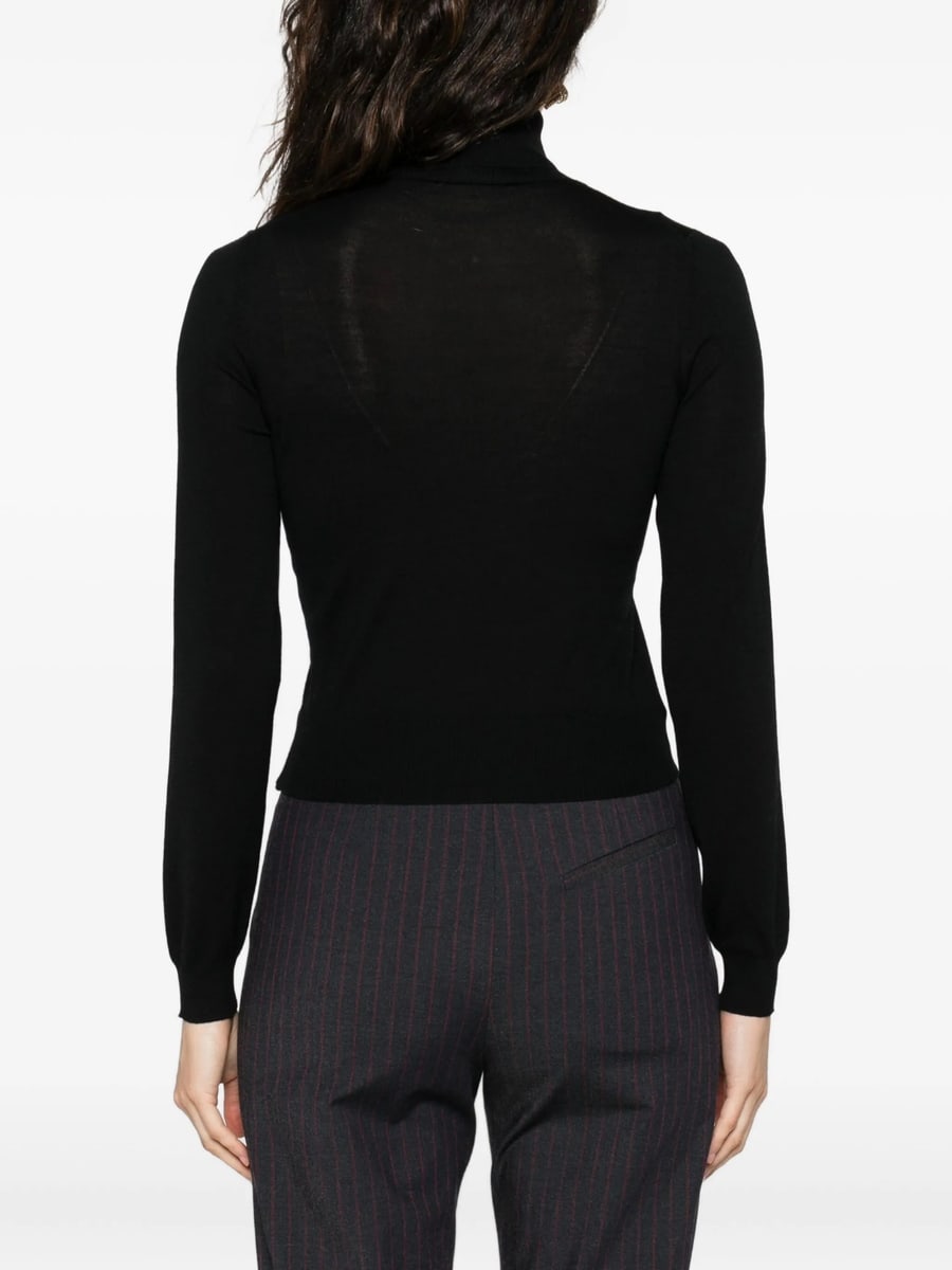 Goes Botanical Goes Botanical Roll-neck Sweater, view 2